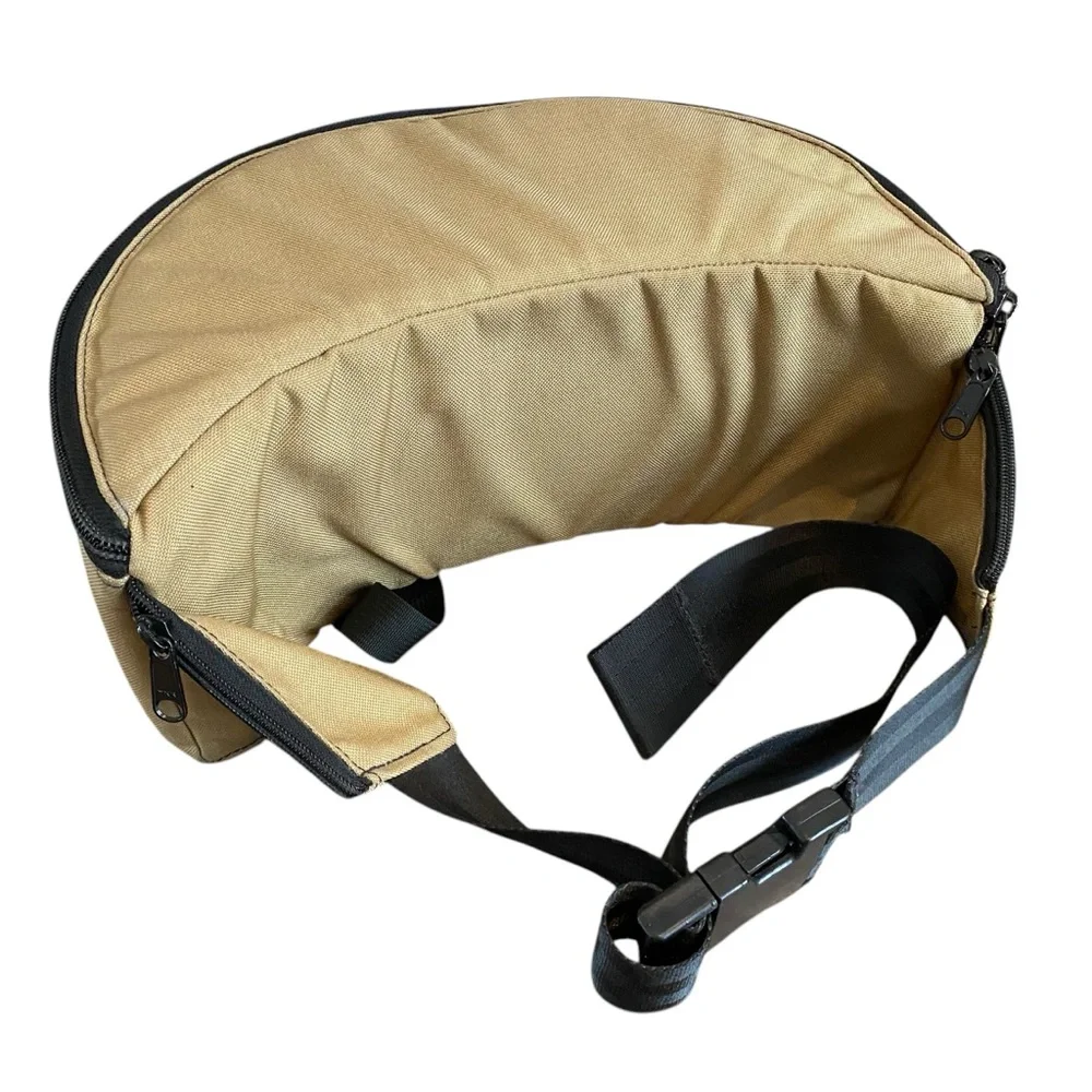 Lowepro Vintage Belt Pack Beige Bag Lumbar Waist Camera Gear Padded Adjustable